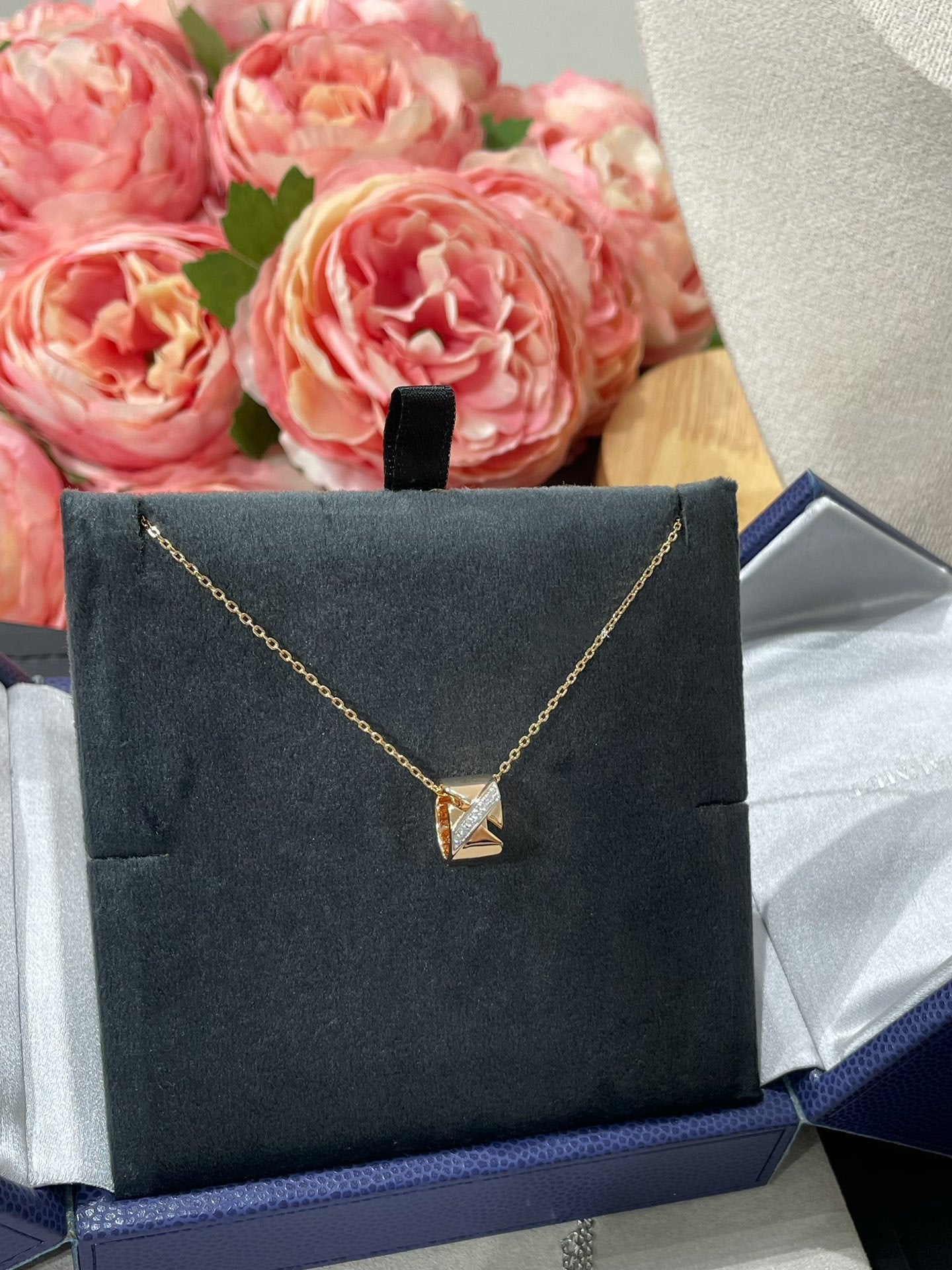 [Aetheris]LIENS EVIDENCE DIAMOND NECKLACE