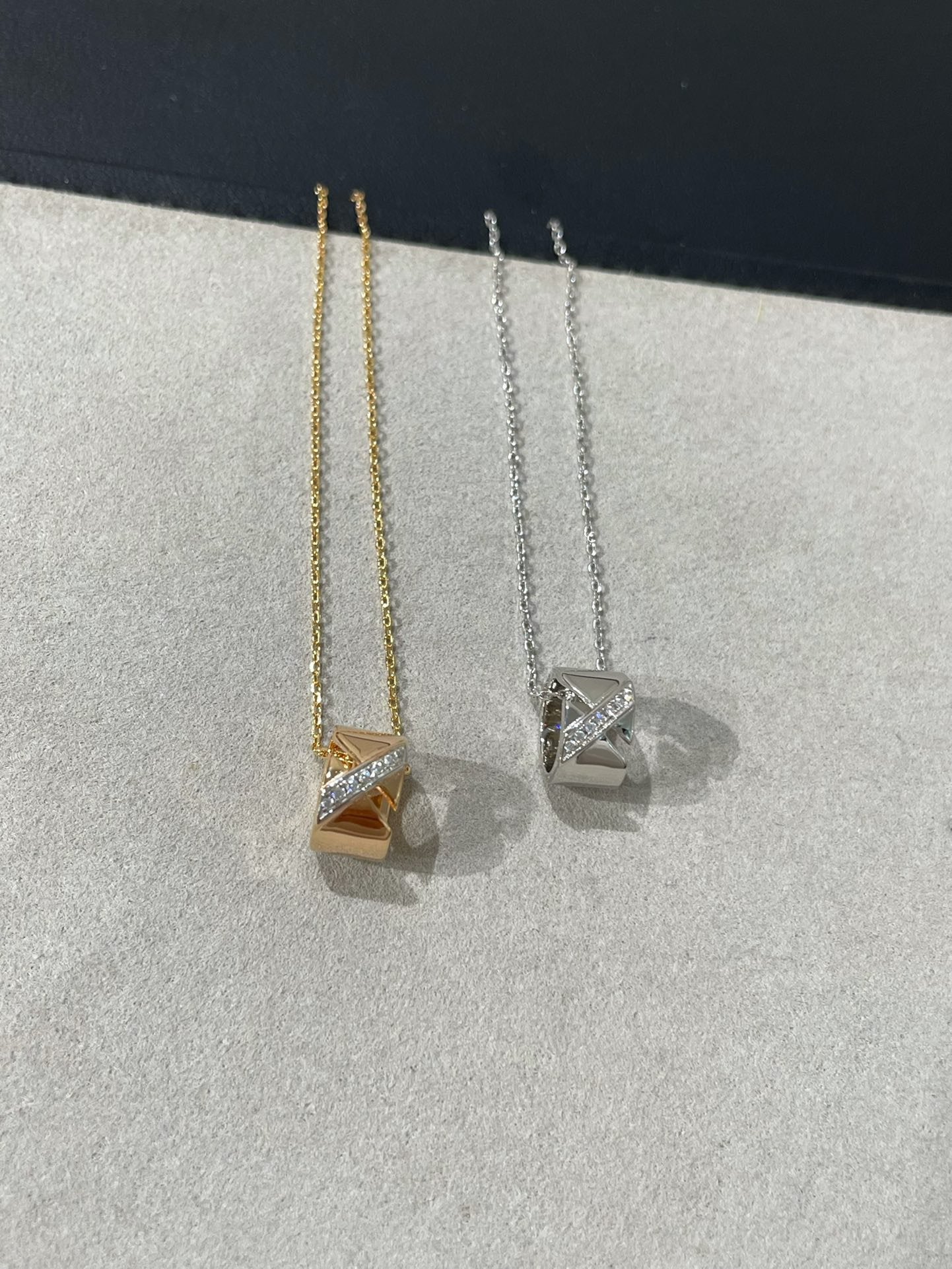 [Aetheris]LIENS EVIDENCE DIAMOND NECKLACE