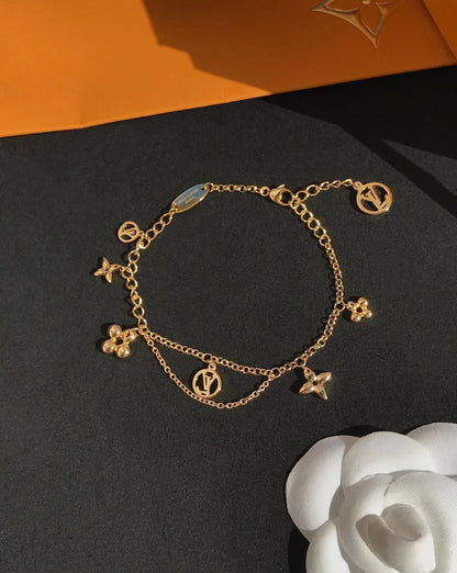 [Aetheris]BLOOMING ROSE GOLD MOP BRACELET