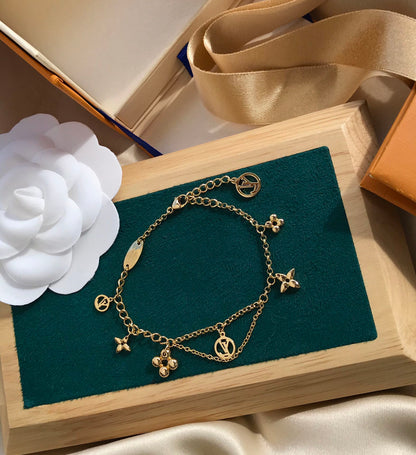 [Aetheris]BLOOMING ROSE GOLD MOP BRACELET