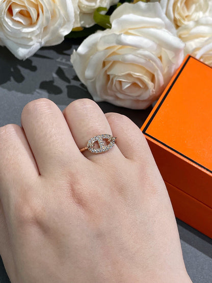 [Aetheris]RONDE KLEINER DIAMANTENRING