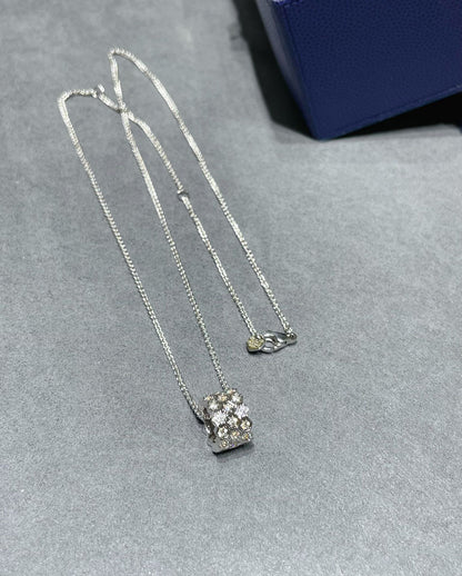 [Aetheris]BEE LOVE DIAMOND PAVED 3 ROW NECKLACE