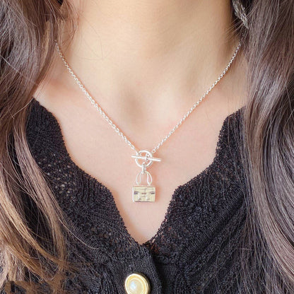 [Aetheris]CONSTANCE PEDANT SILVER NECKLACE