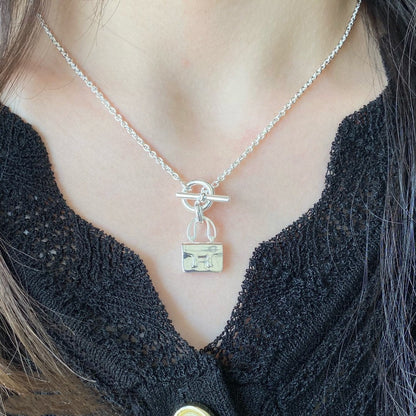 [Aetheris]CONSTANCE PEDANT SILVER NECKLACE