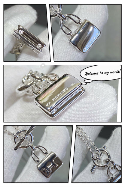 [Aetheris]CONSTANCE PEDANT SILVER NECKLACE