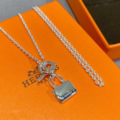 [Aetheris]CONSTANCE PEDANT SILVER NECKLACE