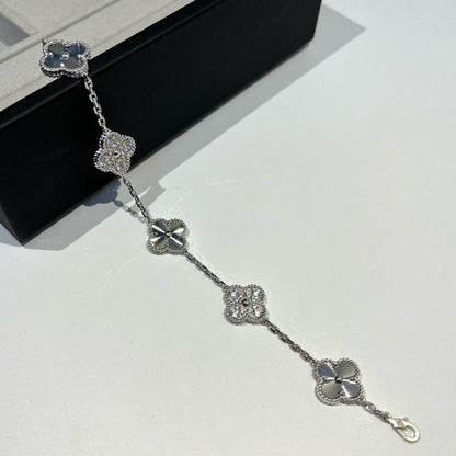 [Aetheris]LUCKY CLOVER 5-MOTIV ARMBAND - LASER COLLECTION