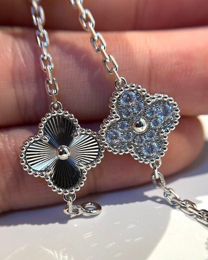 [Aetheris]LUCKY CLOVER 5-MOTIV ARMBAND - LASER COLLECTION