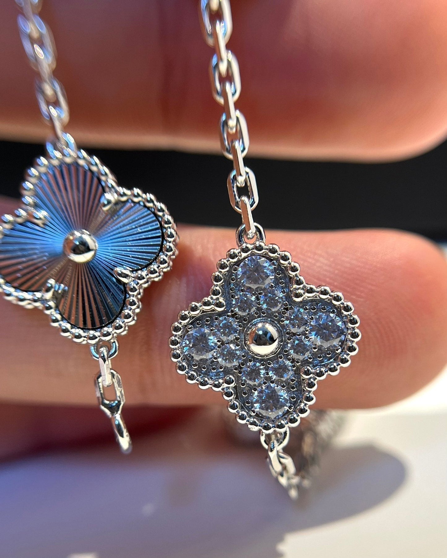 [Aetheris]LUCKY CLOVER 5-MOTIV ARMBAND - LASER COLLECTION