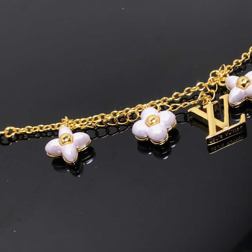 [Aetheris]LOGO 6 MOTIF STAR AND SUN GOLD BRACELET