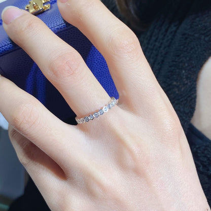 [Aetheris]BEE LOVE DIAMOND PAVED SMALL RING