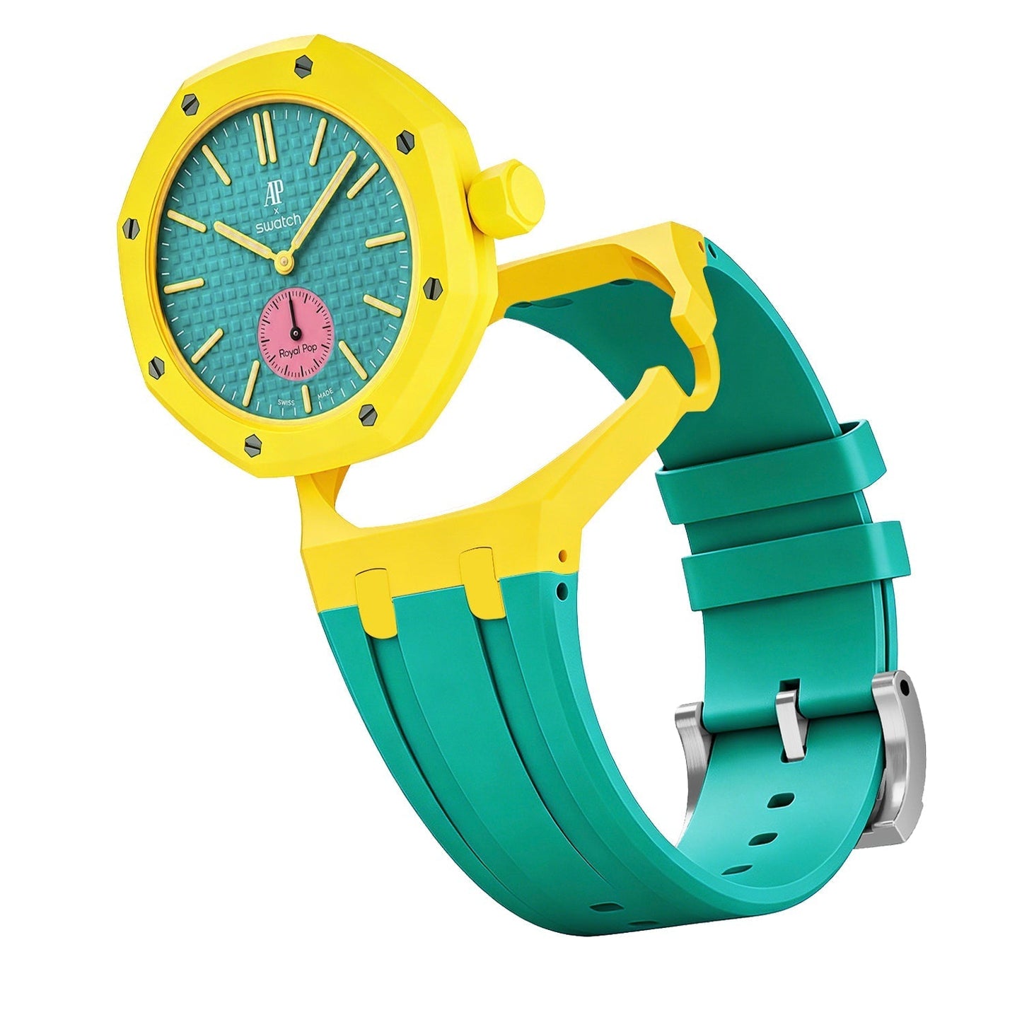 [Aetheris]Royal Oak Pop Exclusive Bioceramic Case & Silicone Strap Mix Color