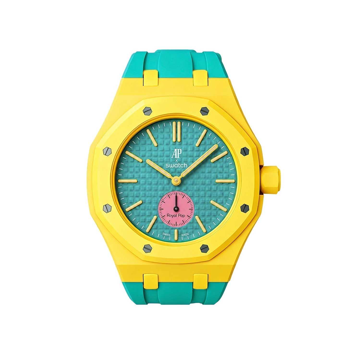 [Aetheris]Royal Oak Pop Exclusive Bioceramic Case & Silicone Strap Mix Color