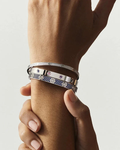 [Aetheris]CLASSIC 6.1MM LOVE BRACELET 10-DIAMOND FULL PAVÉ