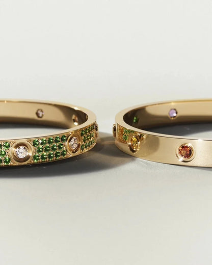 [Aetheris]CLASSIC 6.1MM LOVE BRACELET 10-DIAMOND FULL PAVÉ