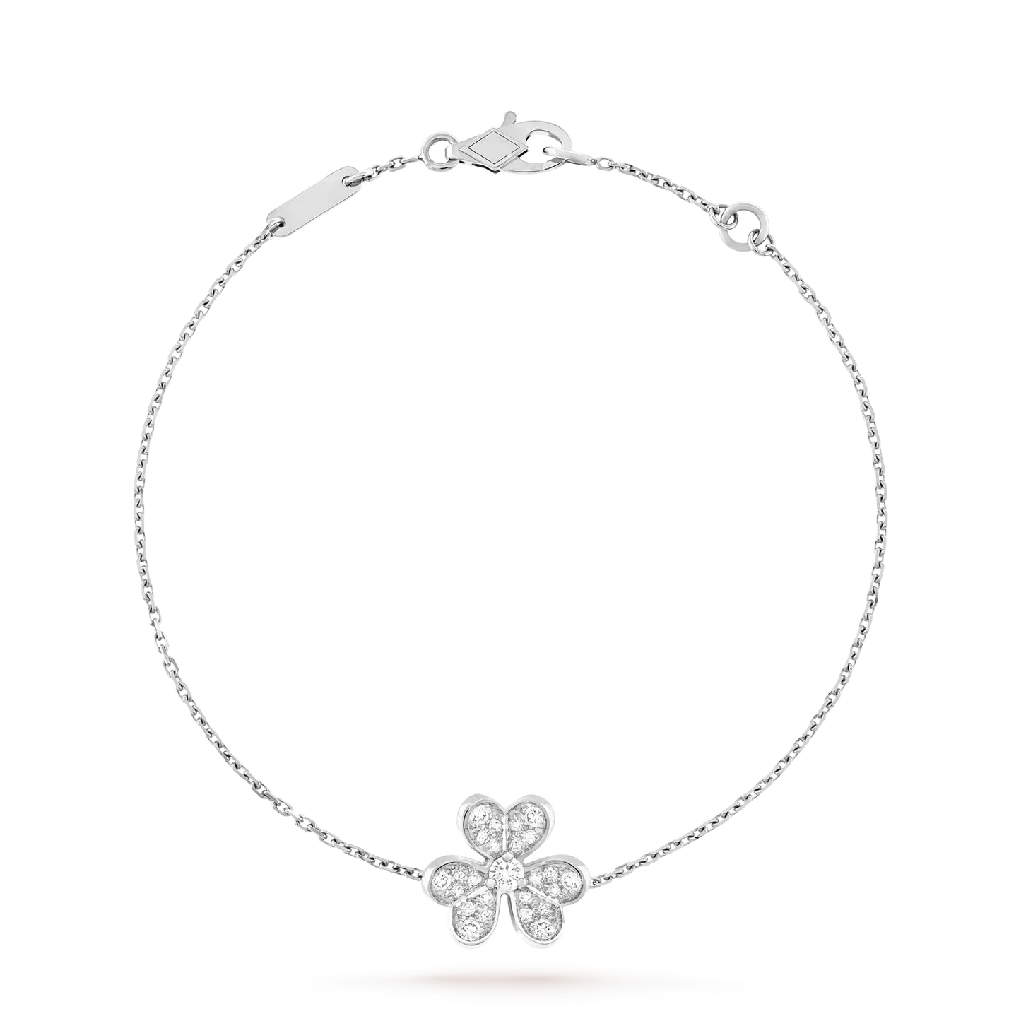 [Aetheris]LUMINOUS BLOSSOM SINGLE-MOTIF CHARM BRACELET