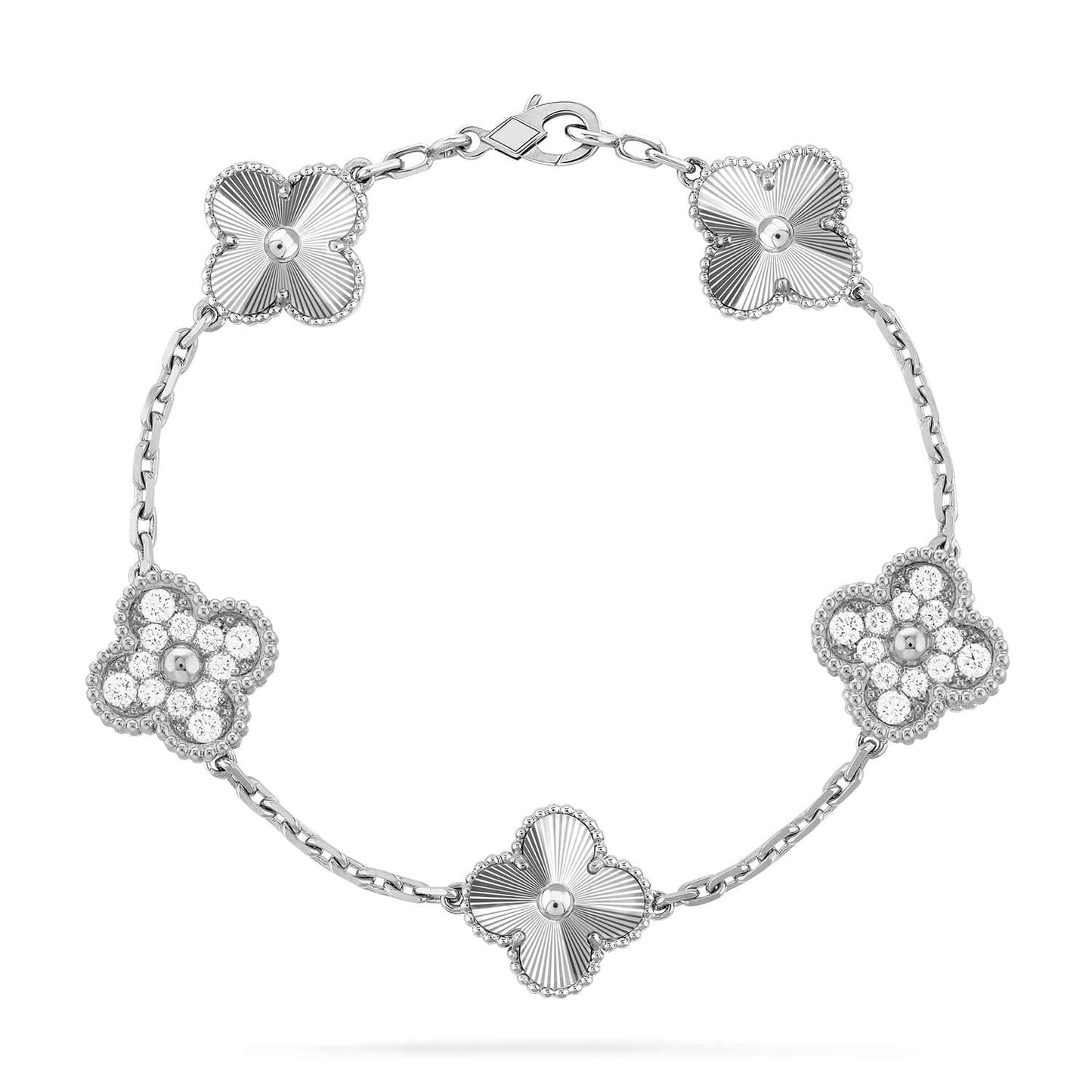 [Aetheris]LUCKY CLOVER 5-MOTIV ARMBAND - LASER COLLECTION