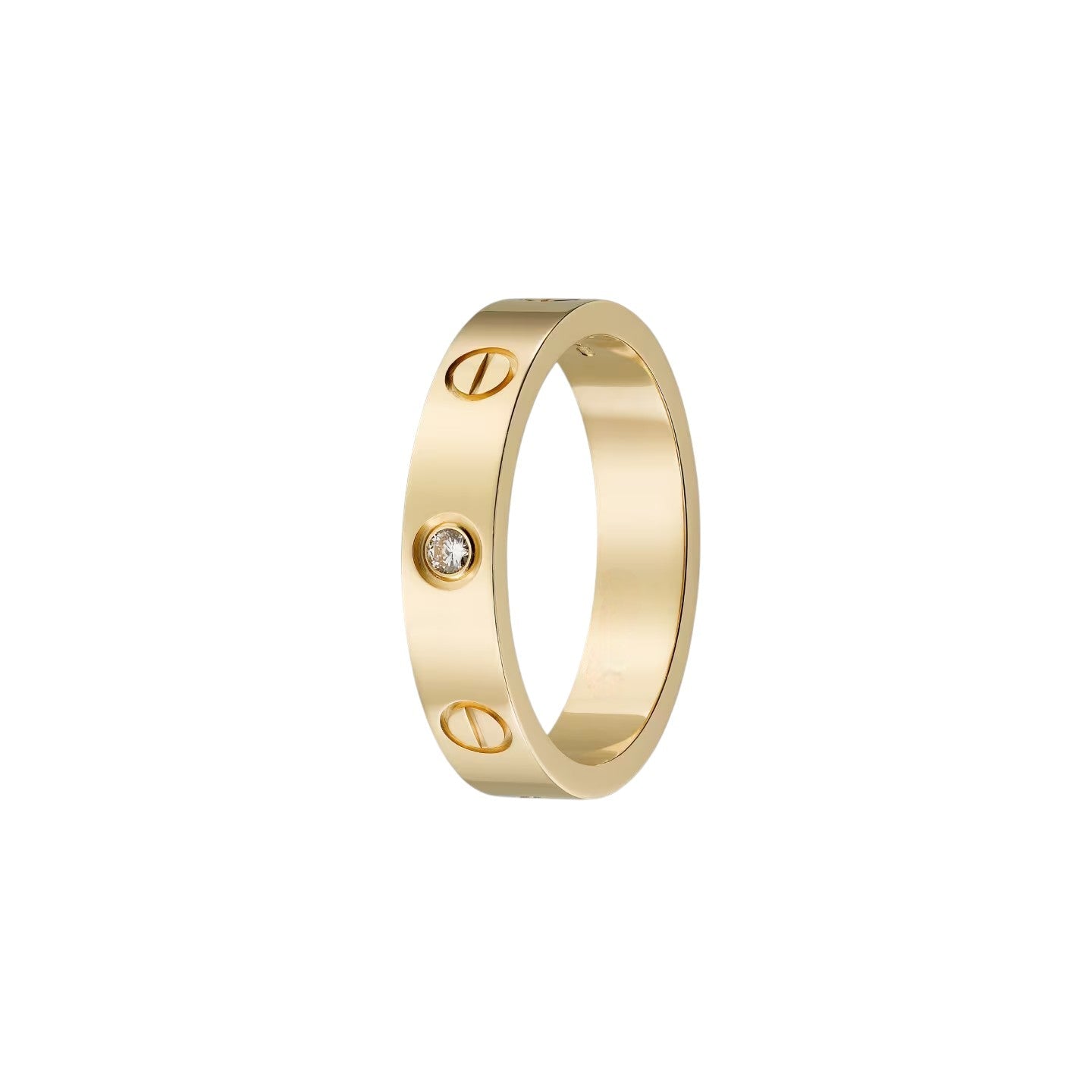 [Aetheris]LOVE 4MM 1 DIAMANTENRING