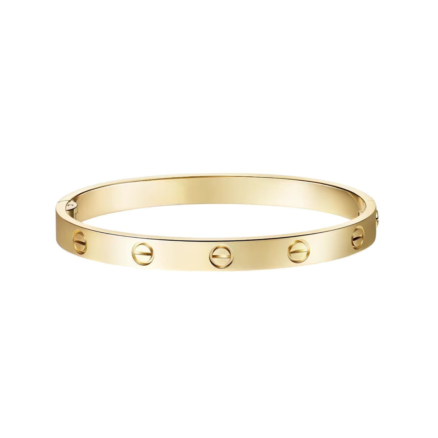 [Aetheris]CLASSIC 6.1MM LOVE SINGLE-SCREW CLOSURE BANGLE