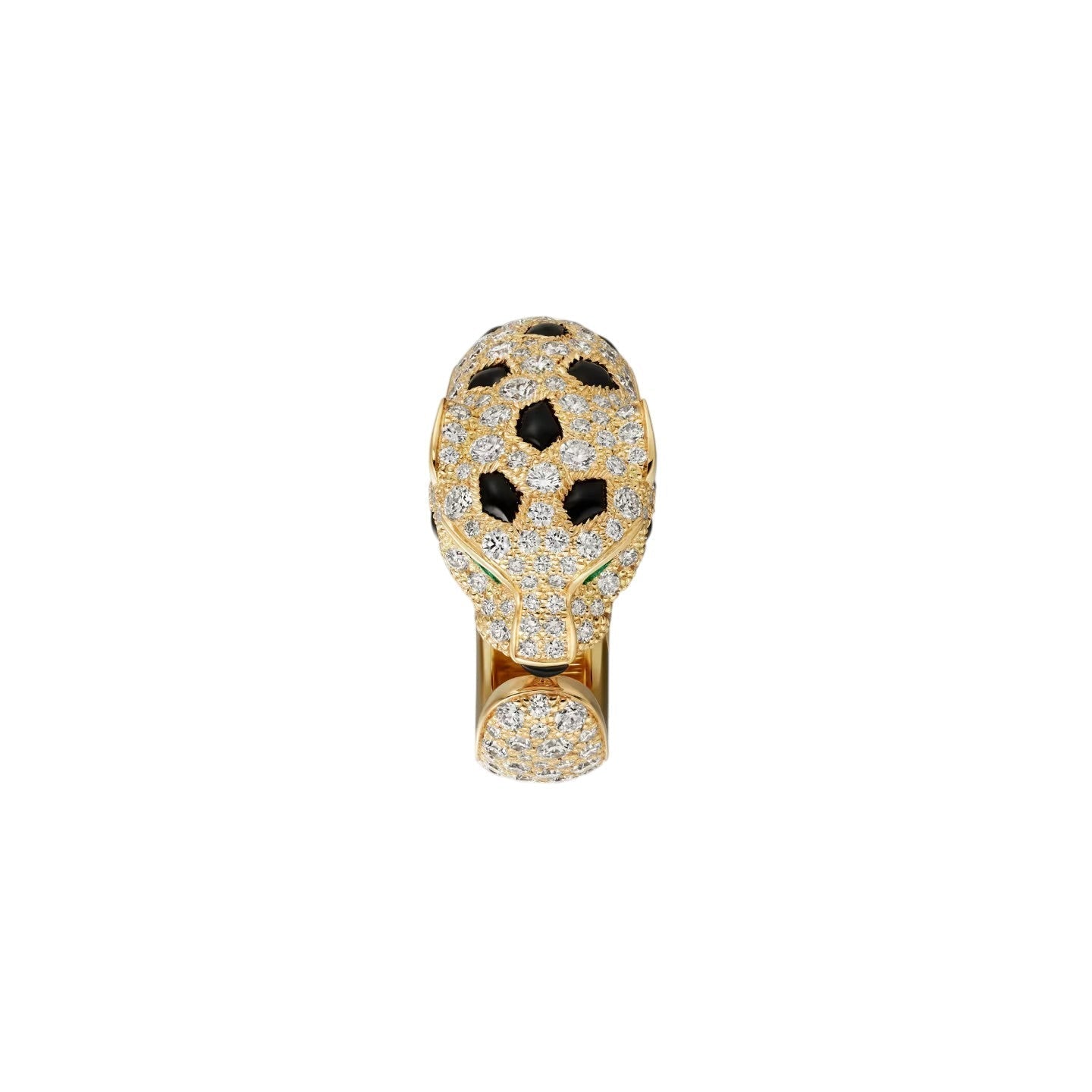 [Aetheris]PANTHÈRE DE DIAMOND HALF-PAVÉ MEDIUM RING