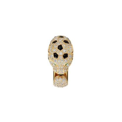 [Aetheris]PANTHÈRE DE DIAMOND HALF-PAVÉ MEDIUM RING