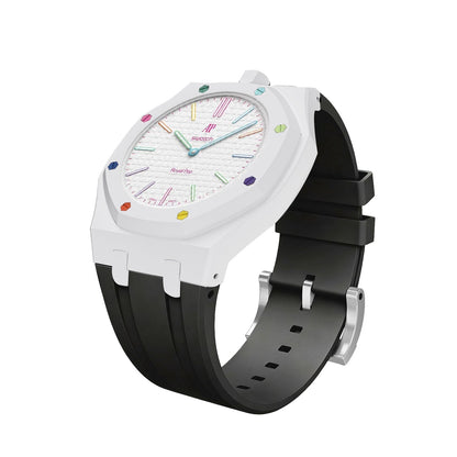 [Aetheris]Royal Oak Pop Exclusive Bioceramic Case & Silicone Strap Mix Color