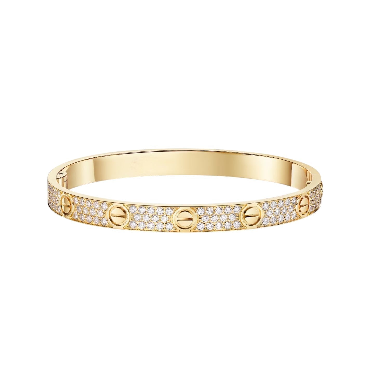 [Aetheris]CLASSIC 6.1MM LOVE BANGLE - FULL PAVÉ
