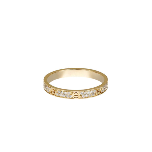 [Aetheris]LOVE 2.6MM PAVÉ DIAMOND RING