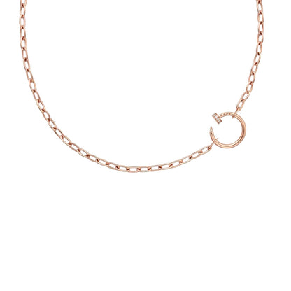 [Aetheris]CLOU DIAMOND NAIL PENDANT NECKLACE
