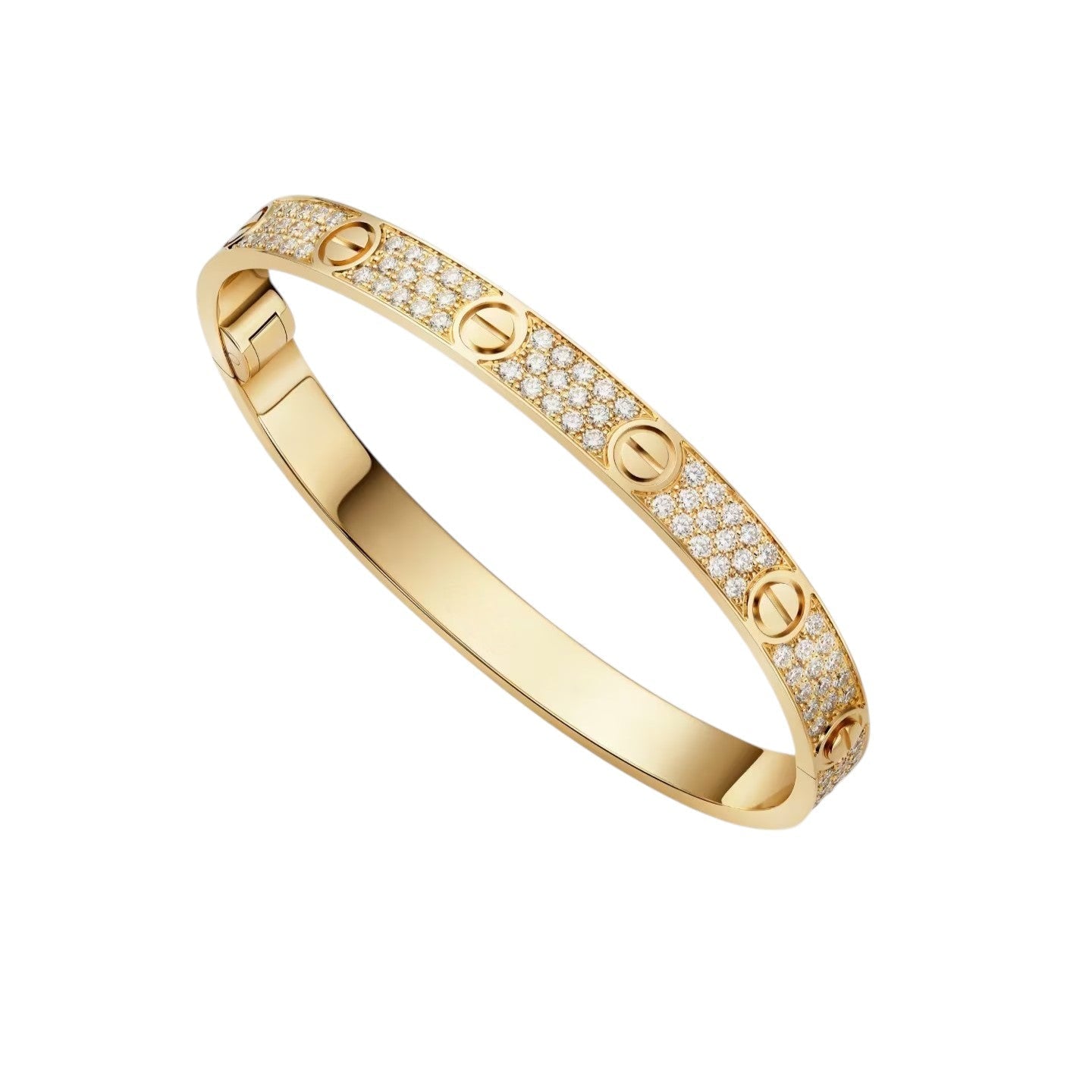 [Aetheris]CLASSIC 6.1MM LOVE BANGLE - FULL PAVÉ