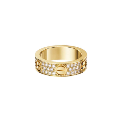 [Aetheris]LOVE 5.5MM FULL-PAVÉ DIAMOND RING