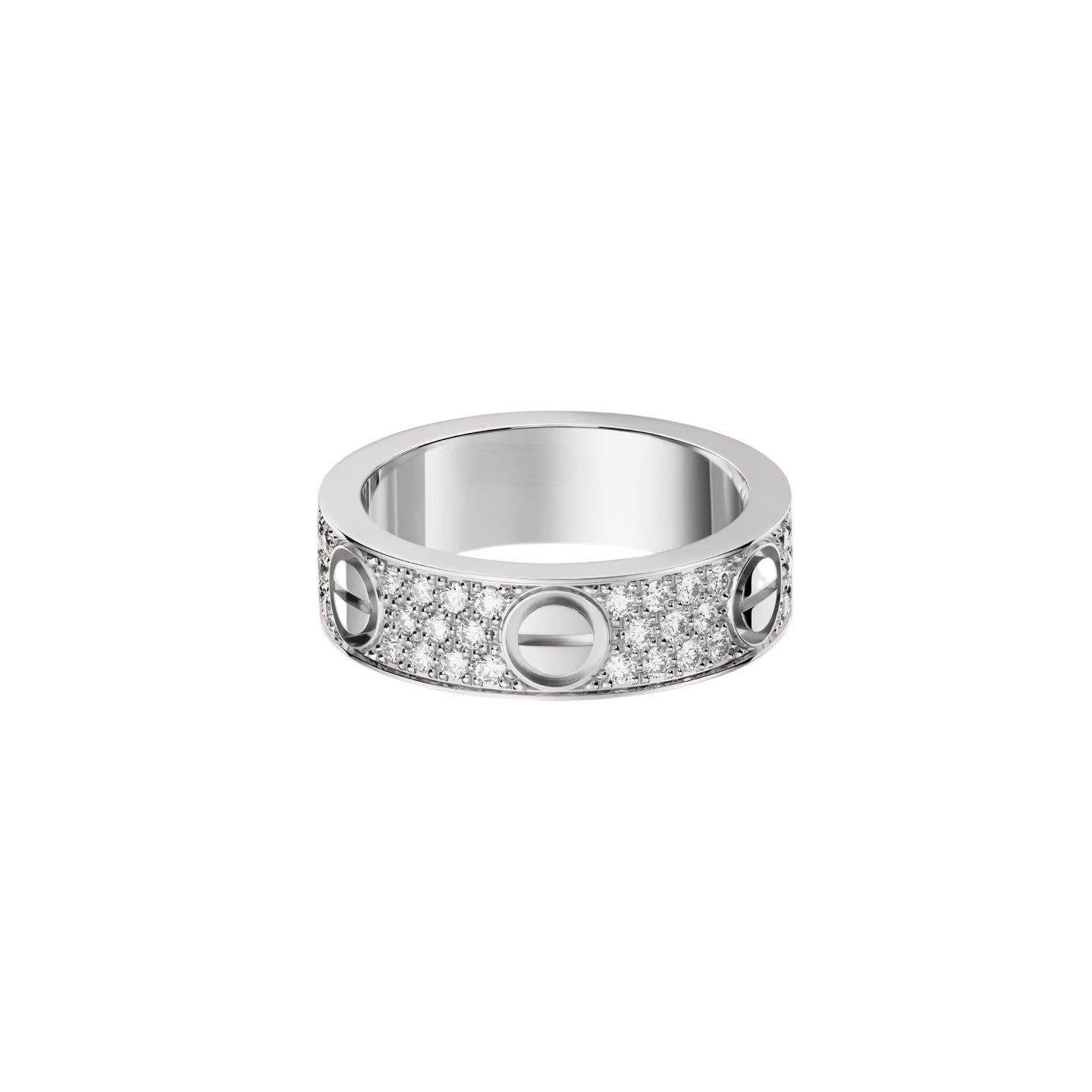 [Aetheris]LOVE 5.5MM FULL-PAVÉ DIAMOND RING