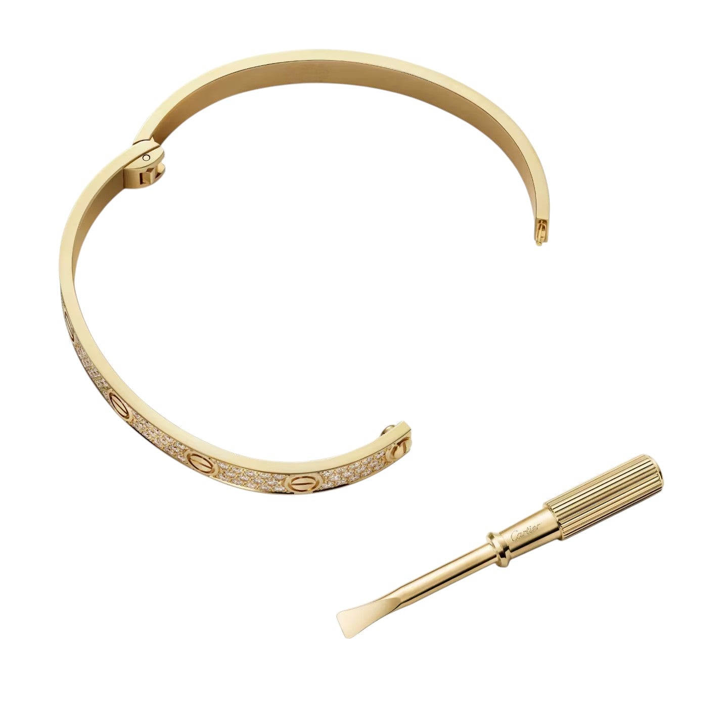[Aetheris]CLASSIC 6.1MM LOVE BANGLE - FULL PAVÉ