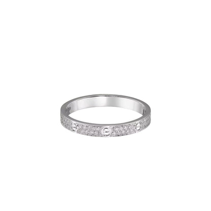 [Aetheris]LOVE 2,6MM PAVÉ DIAMANTENRING