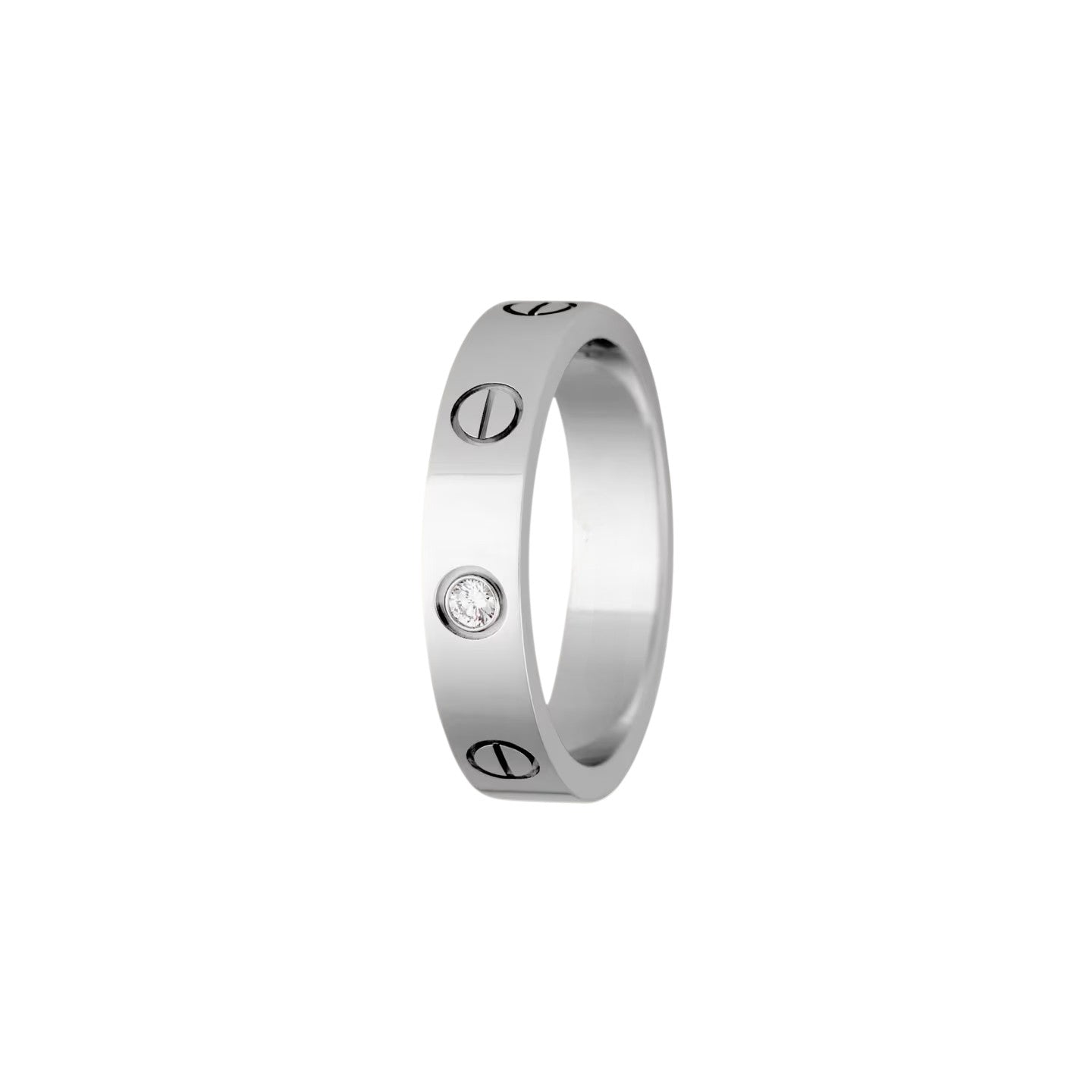[Aetheris]LOVE 4MM 1 DIAMANTENRING