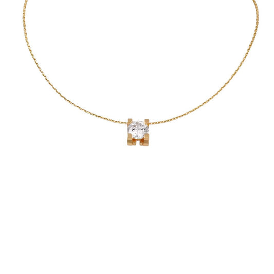 [Aetheris]C DE PENDANT DIAMOND NECKLACE