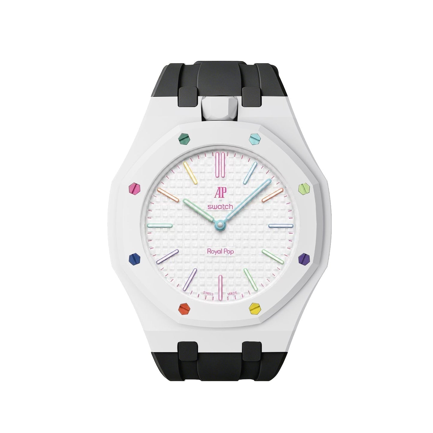 [Aetheris]Royal Oak Pop Exclusive Bioceramic Case & Silicone Strap Mix Color