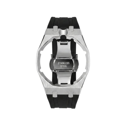 [Aetheris]Royal Oak Pop Exclusive Stahlgehäuse und Silikonarmband mit Wiege