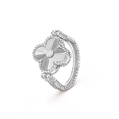 [Aetheris]GLÜCKKLEE WEISSGOLD WENDE-RING