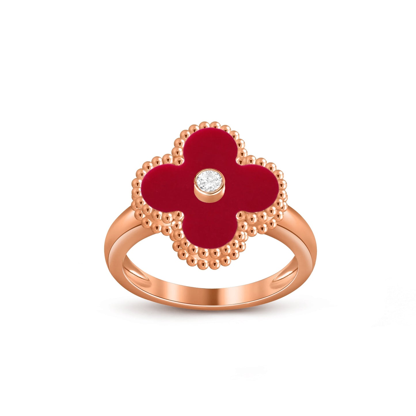 [Aetheris]KLEEBRETT-DIAMANT-AKZENT-RINGKOLLEKTION AUS ROSÉGOLD