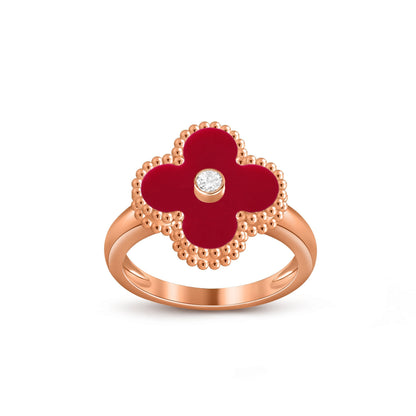 [Aetheris]KLEEBRETT-DIAMANT-AKZENT-RINGKOLLEKTION AUS ROSÉGOLD