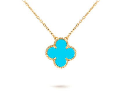 [Aetheris] 15MM KLEEBLUMEN ANHÄNGER KETTE KOLLEKTION