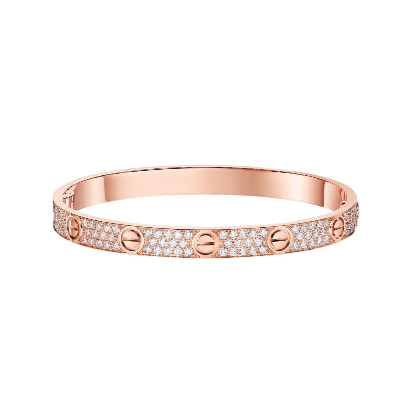 [Aetheris]CLASSIC 6.1MM LOVE BANGLE - FULL PAVÉ