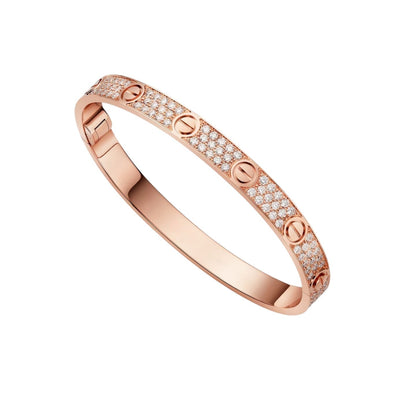 [Aetheris]CLASSIC 6.1MM LOVE BANGLE - FULL PAVÉ