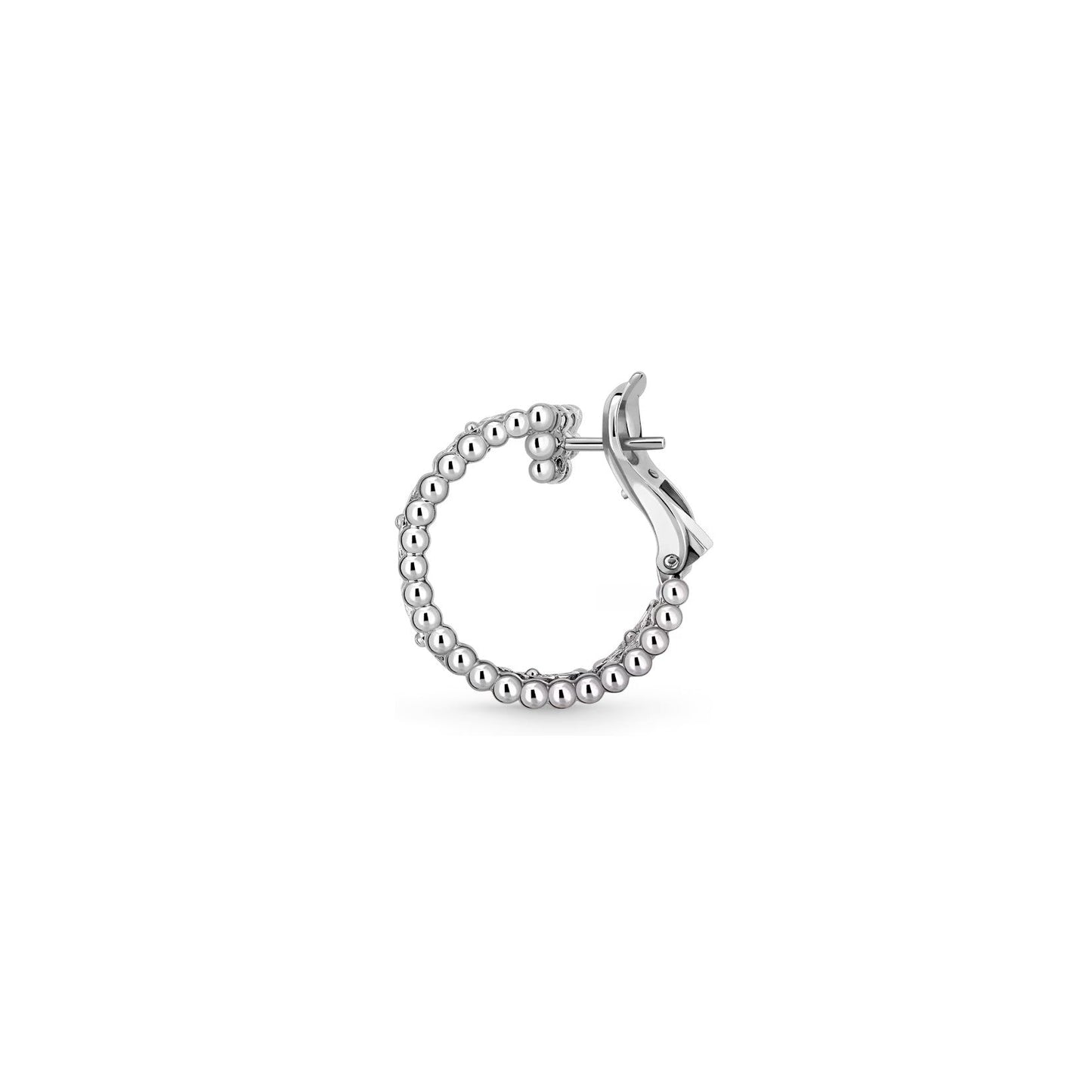 [Aetheris]KALEIDOSCOPE CLOVER HOOP EARRINGS