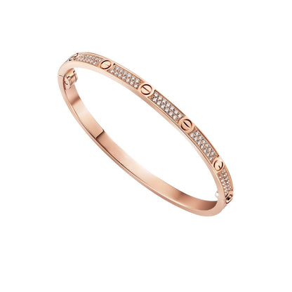 [Aetheris]KLASSISCHER 3.65MM LOVE FULL PAVE ARMBAND