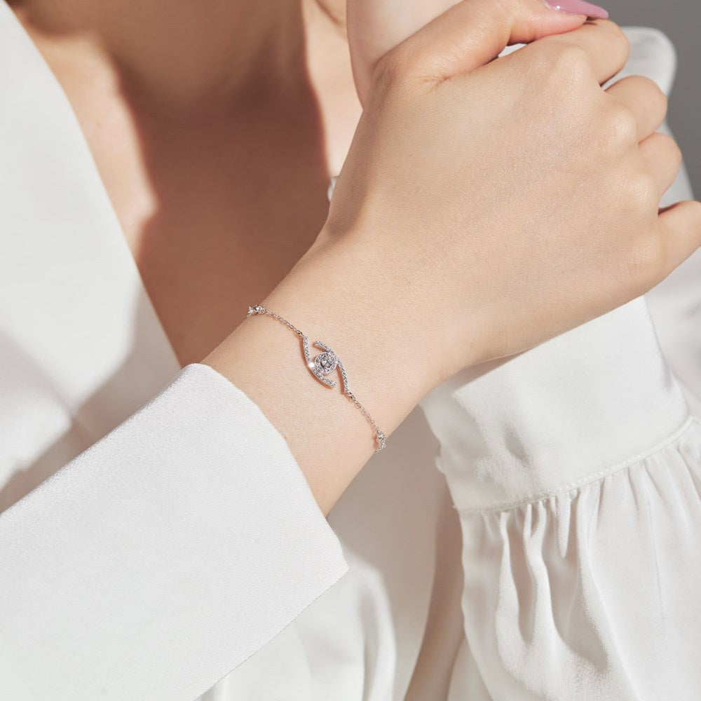 [Aetheris]LUCKY EYE PAVÉ-BESETZTES DIAMANTARMREIF