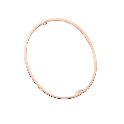 [Aetheris]CLASSIC 6.1MM LOVE SINGLE-SCREW CLOSURE BANGLE - 4-DIAMOND