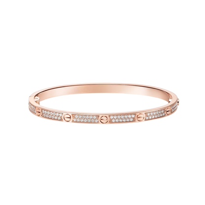 [Aetheris]KLASSISCHER 3.65MM LOVE FULL PAVE ARMBAND