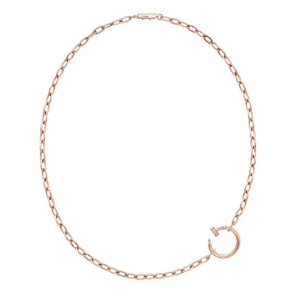 [Aetheris]CLOU DIAMOND NAIL PENDANT NECKLACE